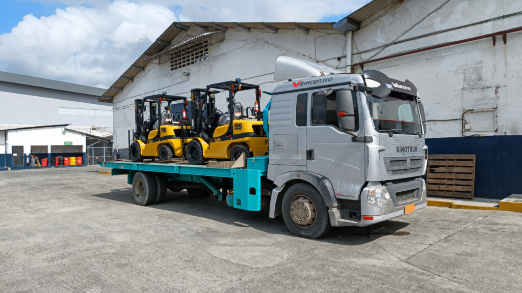 Grua para montacargas